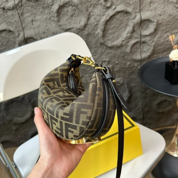 TBN3-89-9f82868f834d.webp Fendi Fendigraphy Mini Bag Brown Ff 20Cm