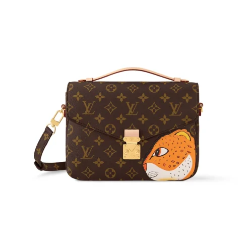 Louis Vuitton Pochette M Tis Monogram Coated Canvas 25Cm M47203, Designer Handbags, Womens Purse, luxury bags