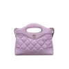 TBNB-19-1-2242c1f08123.webp Chanel 31 Mini Shopping Bag Purple 20.5Cm/8.1in, Designer Handbags, Women’s Purse, luxury bags, Chanel bags