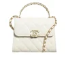 TBNB-4-8-51946484c438.webp Chanel Clutch Bag With Chain In White 15Cm/5.9in, Designer Handbags, Women’s Purse, luxury bags, Chanel bags