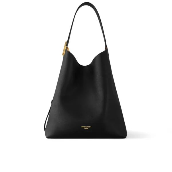 TBNB-5-1-2-1-a2c8823a258d.webp Louis Vuitton Low Key Hobo Bag With Gold Hardware In Black 43Cm M24856, Designer Handbags, Womens Purse, luxury bags