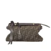 TBNB-5-17-1c178184c2cb.webp Fendi By The Way Soft Medium Brown Ff Jacquard Fabric Bag 27Cm