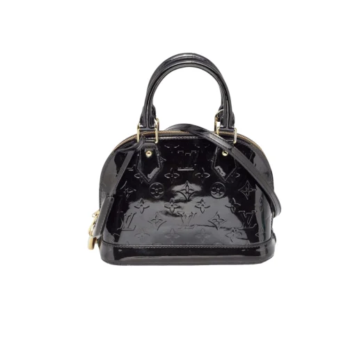 TBNB-7-2-1-45b254391063.webp Louis Vuitton Alma Bb Monogram Vernis Leather Black 25Cm, Designer Handbags, Womens Purse, luxury bags