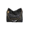 TBNB-8-1-bd4c5607ac74.webp Chanel 22 Handbag Denim Gold And Dark Gray 40Cm/15.7in, Designer Handbags, Women’s Purse, luxury bags, Chanel bags