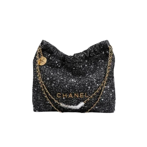 TBNB-8-1-bd4c5607ac74.webp Chanel 22 Handbag Denim Gold And Dark Gray 40Cm/15.7in, Designer Handbags, Women’s Purse, luxury bags, Chanel bags