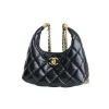 TBNB-8-7dac0e2312e4.webp Chanel 24A Limited Edition Tassel Chain Hobo Bag In Black 20Cm, Designer Handbags, Women’s Purse, luxury bags, Chanel bags
