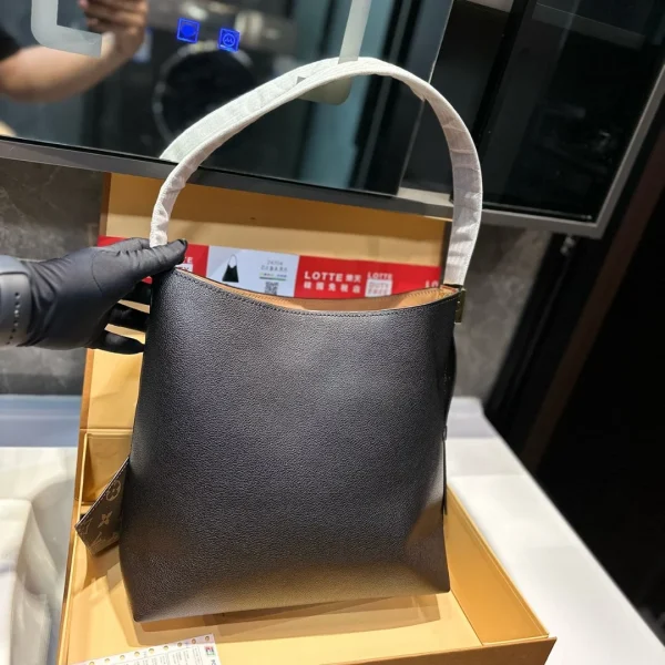 TBNB2-4-1-1-76daa1b72714.webp Louis Vuitton Low Key Hobo Bag With Gold Hardware In Black 43Cm M24856, Designer Handbags, Womens Purse, luxury bags