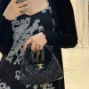 TBNB2-4-1-132966d3d933.webp Chanel 24A Limited Edition Tassel Chain Hobo Bag In Black 20Cm, Designer Handbags, Women’s Purse, luxury bags, Chanel bags