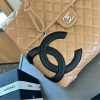 TBNB6-1-2-c790af791387.webp Chanel Cambon Shopping Bag Quilted Leather In Beige And Black 36Cm, Designer Handbags, Women’s Purse, luxury bags, Chanel bags
