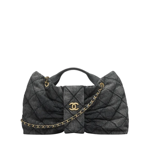 Thap-cam-6-cc7eabb2ace9.webp Chanel Grey Bow Pattern Chain Shoulder Bag