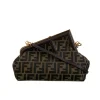 Fendi First Small Ff Brown Bag 26Cm