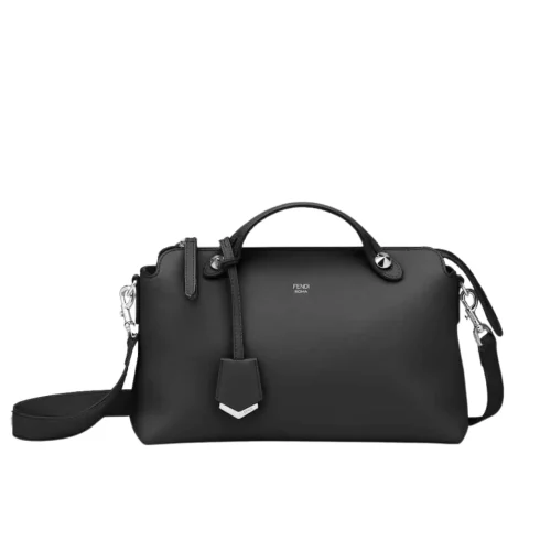 Thumbnail-3-10-38eb8013877a.webp Fendi By The Way Medium Leather Boston Bag Black 20Cm