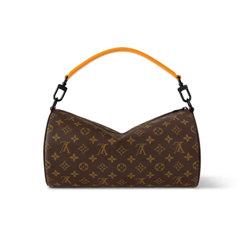 Louis Vuitton Soft Polochon Macassar Pm Monogram Canvas 31Cm M46691, Designer Handbags, Womens Purse, luxury bags