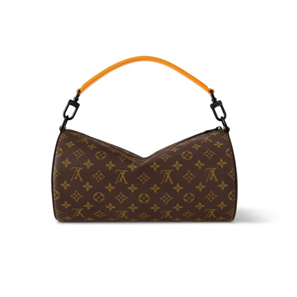 VLSB1-4-622a8eefc682.webp Louis Vuitton Soft Polochon Macassar Pm Monogram Canvas 31Cm M46691, Designer Handbags, Womens Purse, luxury bags