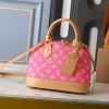 Louis Vuitton Alma BB Bag Monogram Origine Rose Ruban 23.5cm M28272