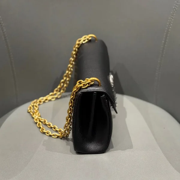 Gucci Dionysus Medium Shoulder Bag 28cm/11in Black Leather 874735