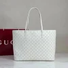 Gucci Tribeca Large Tote Bag 38cm/15in White Leather GG 874745