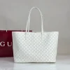 Gucci Tribeca Large Tote Bag 38cm/15in White Leather GG 874745