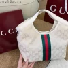 Gucci Giglio Small Tote Bag 25cm/9.8in Ivory GG Canvas 860845