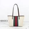 Gucci Tribeca Small Tote Bag 24.9cm/9.8in Natural Canvas A0034E