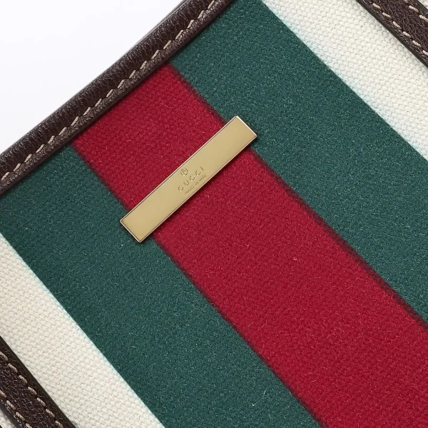 Gucci Tribeca Small Tote Bag 24.9cm/9.8in Natural Canvas A0034E