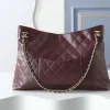 Chanel Tote Spring Summer 2026 Lambskin Burgundy 40cm/15.7in AS6241
