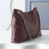 Chanel Tote Spring Summer 2026 Lambskin Burgundy 40cm/15.7in AS6241
