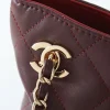 Chanel Tote Spring Summer 2026 Lambskin Burgundy 40cm/15.7in AS6241