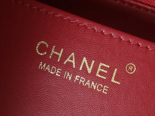 Chanel Tote Spring Summer 2026 Lambskin Burgundy 40cm/15.7in AS6241