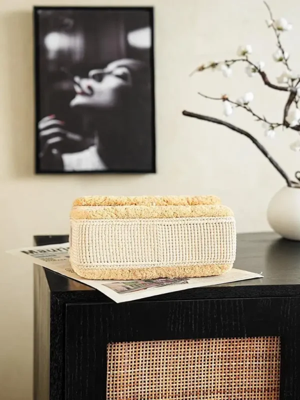 WhatsApp-Image-2026-07-16-at-11.00.05-6-9747a0acbd0d.webp Chanel Foldable Flap Bag Braided Raffia Yarn & Gold-colored Metal 25cm/9.8in Beige AS6163