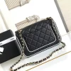 a51a0ed0-4d676a987c8f.webp Chanel Small Graphic Frame Flap Bag Black 23cm, Designer Handbags, Women’s Purse, luxury bags, Chanel bags