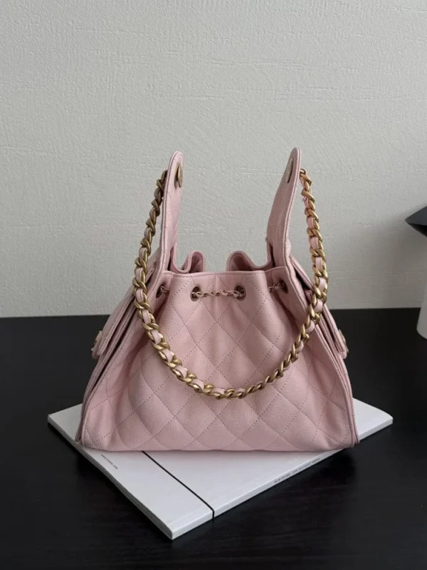 ae366b8d-f8c41fba5c20.webp Chanel Spring-Summer 2025 Handbag Grained Calfskin & Gold-Tone Metal Pink 30Cm/ 11.8In, Designer Handbags, Women’s Purse, luxury bags, Chanel bags