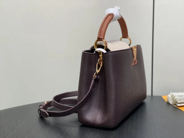 b46536e3-77d293db2be1.webp Louis Vuitton Capucines MM M12952 Chocolate 31.5cm/ 12.2in, Designer Handbags, Womens Purse, luxury bags