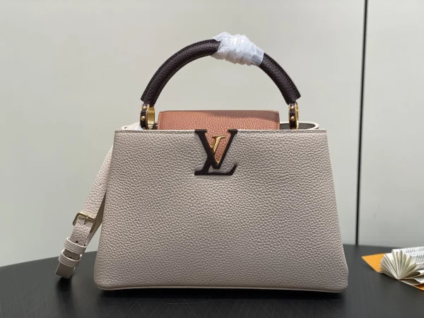 b4bed036-4980f1dd6cfe.webp Louis Vuitton Capucines MM M12956 Gray 31.5cm/ 12.2in, Designer Handbags, Womens Purse, luxury bags