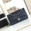 b5bcfc27-b238ca872602.webp Chanel Classic Flap Bag 25 cm Navy Blue Silver-Tone Hardware A01112, Designer Handbag, Women’s Purse, Designer Handbags, Women’s Purse, luxury bags, Chanel bags