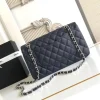 b6d3b922-f3104ee38e24.webp Chanel Classic Flap Bag 25 cm Navy Blue Silver-Tone Hardware A01112, Designer Handbag, Women’s Purse, Designer Handbags, Women’s Purse, luxury bags, Chanel bags