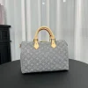 b7cf7239-78a421a179bb.webp Louis Vuitton LV Speedy Soft 30 Monogram Denim Bag in Grey 30cm/ 11.8 in, Designer Handbags, Womens Purse, luxury bags