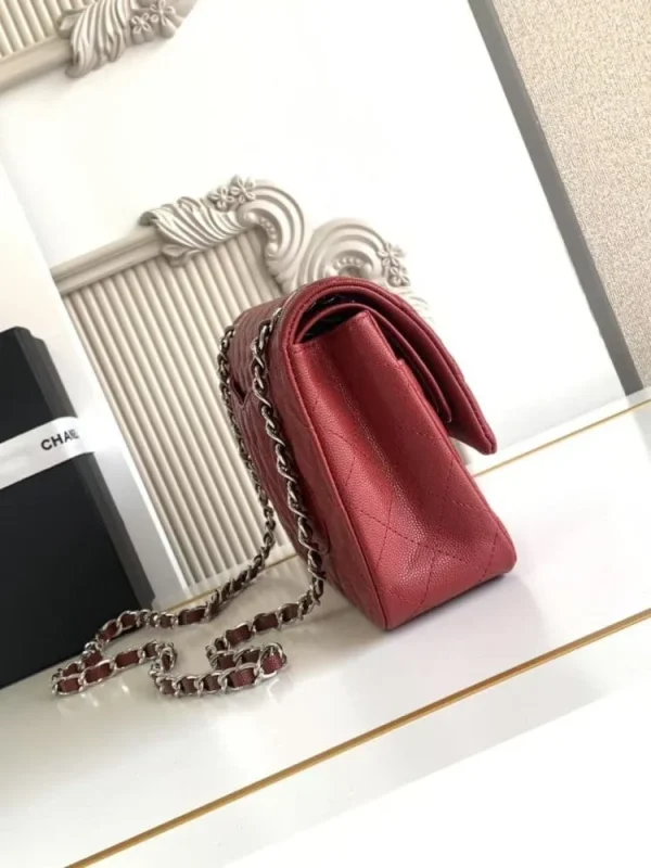bb780d1c-3cca57737644.webp Chanel Classic Flap Bag 25 cm Red Silver-Tone Hardware A01112, Designer Handbag, Women’s Purse, Designer Handbags, Women’s Purse, luxury bags, Chanel bags