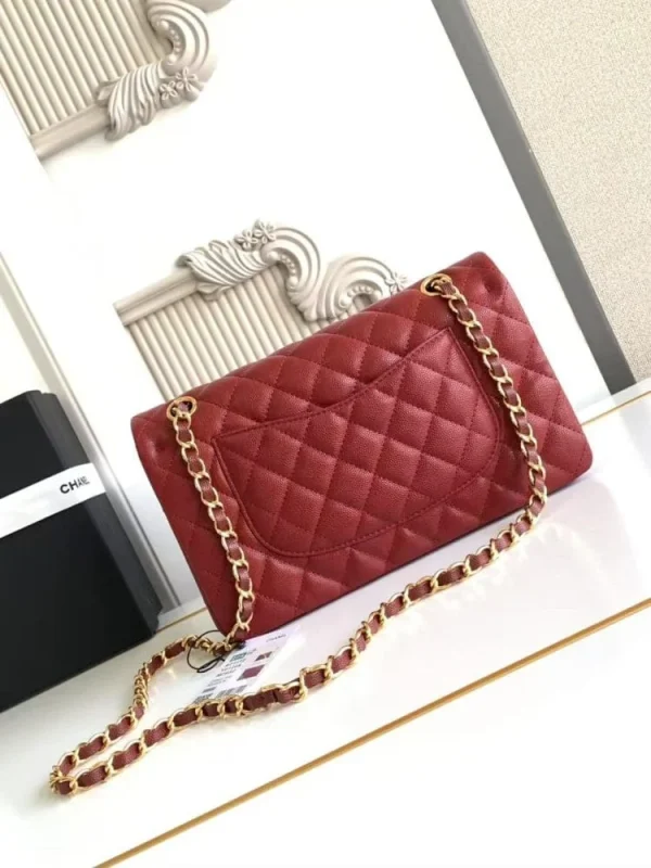 bc38c54b-466217e59bea.webp Chanel Classic Flap Bag 25 cm Red Gold-Tone Hardware A01112, Designer Handbag, Women’s Purse, Designer Handbags, Women’s Purse, luxury bags, Chanel bags