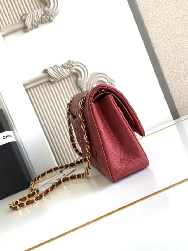 c3afc197-2f4d26e02684.webp Chanel Classic Flap Bag 25 cm Red Gold-Tone Hardware A01112, Designer Handbag, Women’s Purse, Designer Handbags, Women’s Purse, luxury bags, Chanel bags