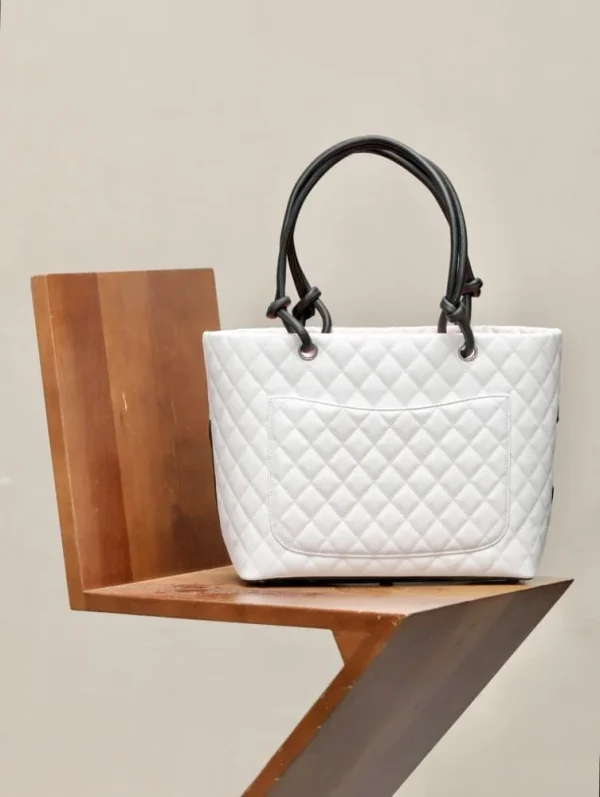 c8a965d5-5f27aedacda7.webp Chanel White Cambon Tote Bag White 30cm, Designer Handbags, Women’s Purse, luxury bags, Chanel bags