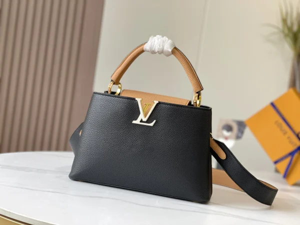c8b87f29-4984d57ec697.webp Louis Vuitton Capucines Mm Black 27Cm M59466, Designer Handbags, Womens Purse, luxury bags