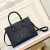 cb077050-a7bd2b2e0e6a.webp Louis Vuitton Onthego PM Monogram Empreinte Handbag Black 25cm M45653, Designer Handbags, Womens Purse, luxury bags