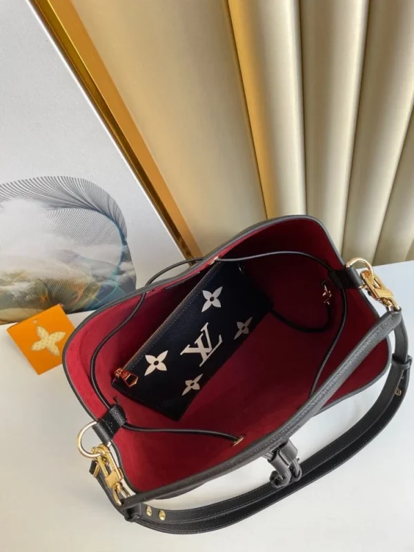 ce13fabeaf86eeb08fea399177c90d1a-94a9c10bc8d9.webp Louis Vuitton Nono Mm Bicolor Monogram Empreinte Leather – Women – Handbags Black 26cm/ 10.2in, Designer Handbags, Womens Purse, luxury bags