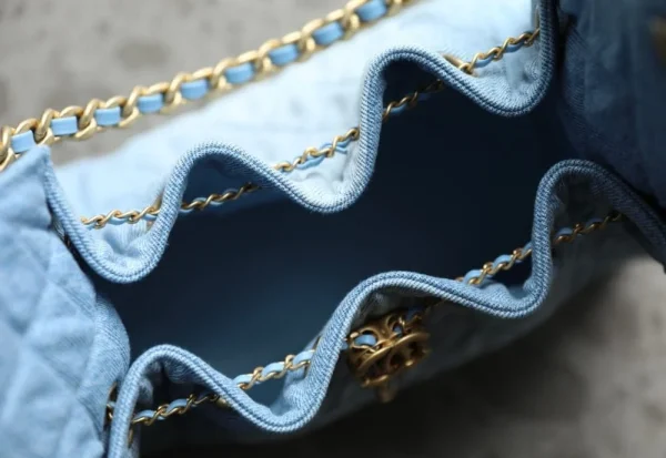 ce9ce19d-97c19d92ec8c.webp Chanel 25 Small Handbag Crossbody Bag Blue 30cm, Designer Handbags, Women’s Purse, luxury bags, Chanel bags
