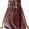 chanel-fashion-bag-tote-bag-1-65eeb733aeac.webp Chanel Mini Shopping Bag Sheepskin & Gold-plated Metal 25cm/9.8in Dark Red Wine AS6248