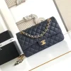 d0337213-1-e1d7306447b4.webp Chanel Classic Flap Bag 25 cm Navy Blue Gold-Tone Hardware A01112, Designer Handbag, Women’s Purse, Designer Handbags, Women’s Purse, luxury bags, Chanel bags