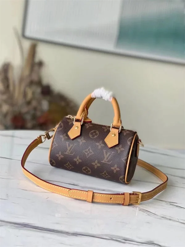 d3b08490-768d7c4d3e4e.webp Louis Vuitton Nano Speedy Beige 16Cm, Designer Handbags, Womens Purse, luxury bags