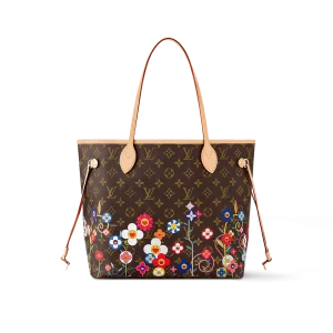 Louis Vuitton LV x TM Neverfull MM Monogram Coated Canvas 31cm M13271, Designer Handbags, Womens Purse, luxury bags