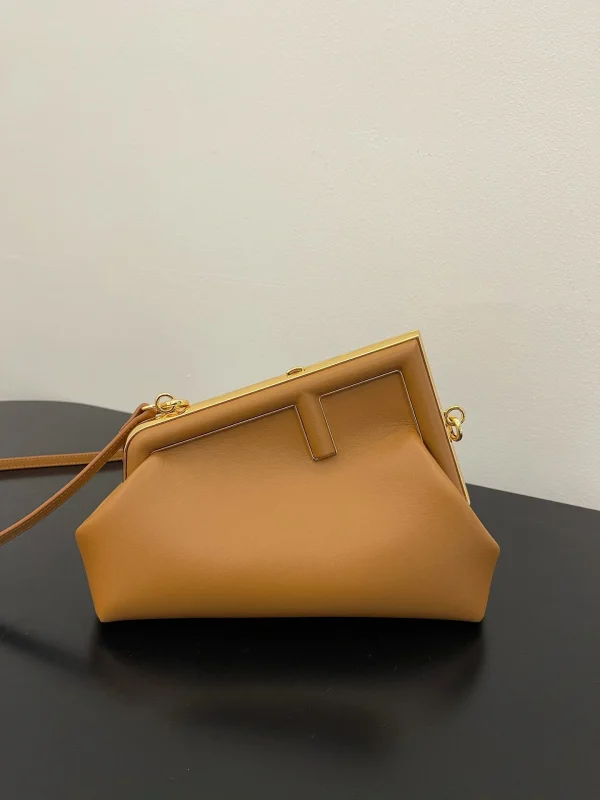 d8c95de0-c613df0d6c67.webp Fendi First Small Nappa Leather Bag Brown 26cm